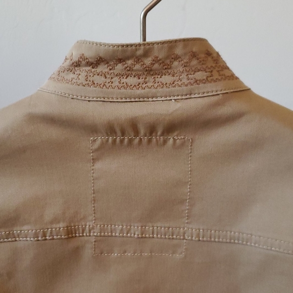 LUCKY BRAND Khaki Denim Jacket - Picture 8 of 10